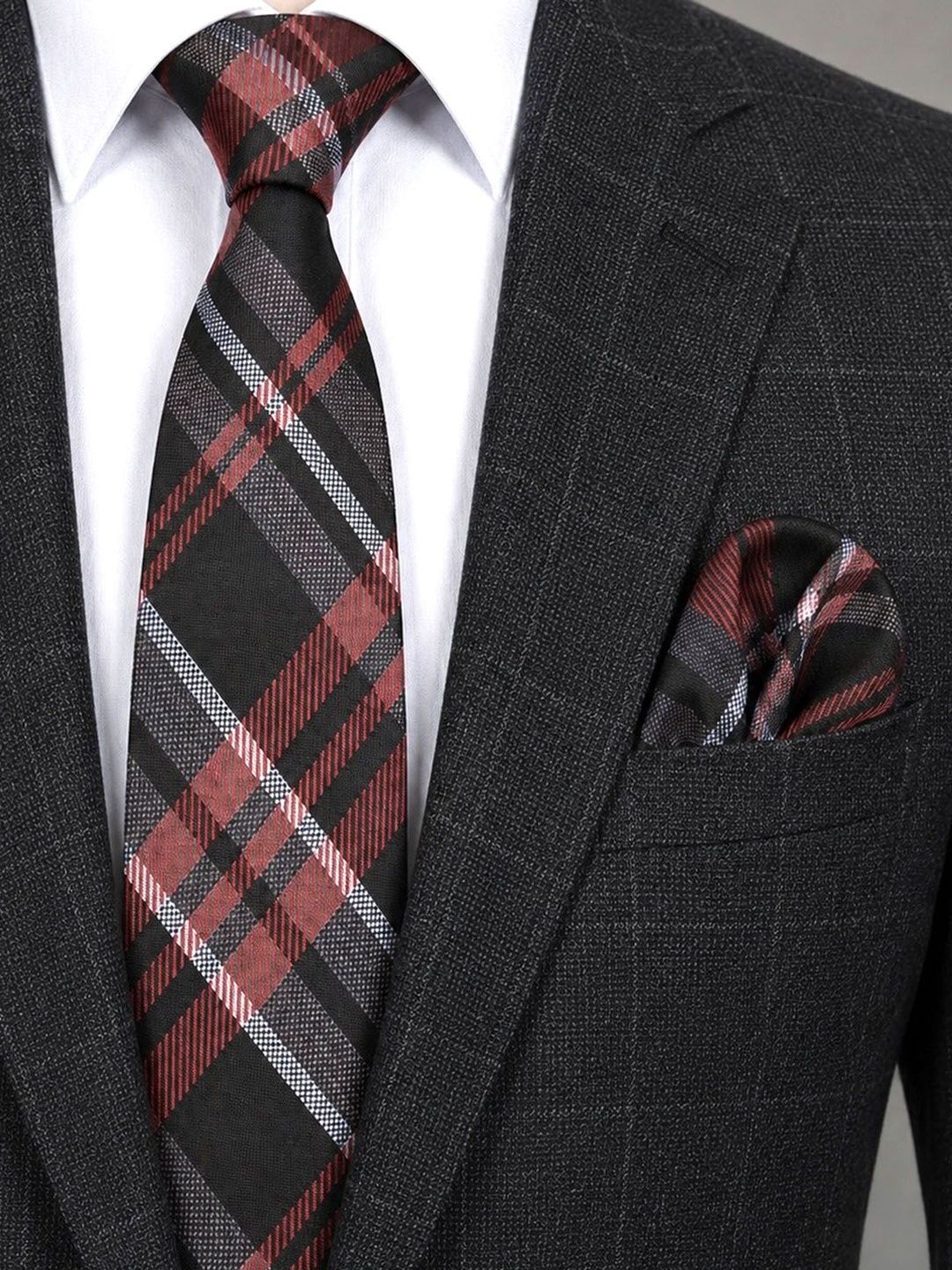 Cazzano Men Striped Skinny Tie-picture-15