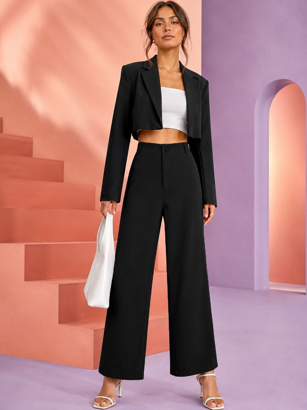Neon Femme Women Tailored High-Rise Trousers-picture-11