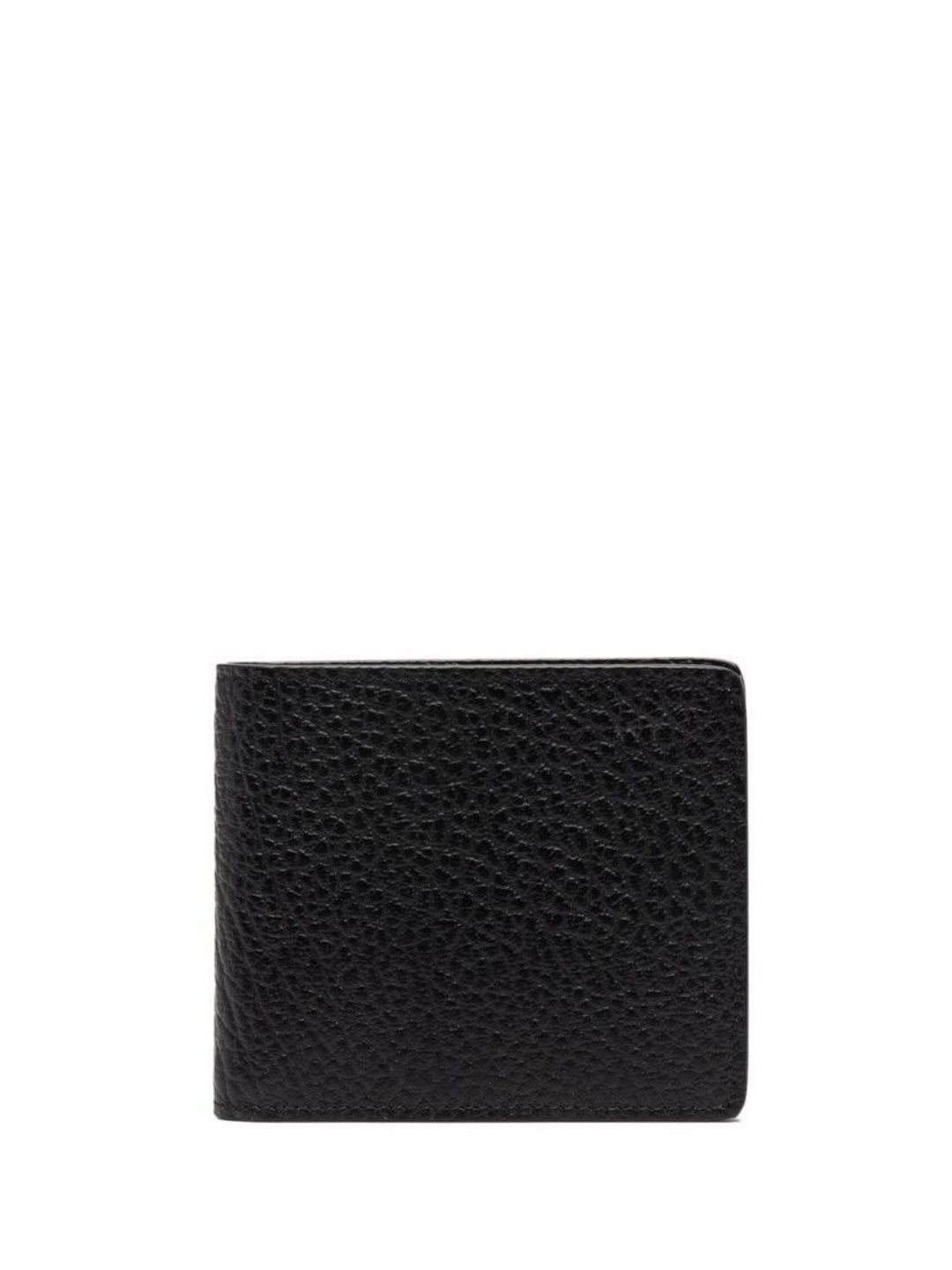 Maison Margiela Black Textured Bifold Wallet-image-1