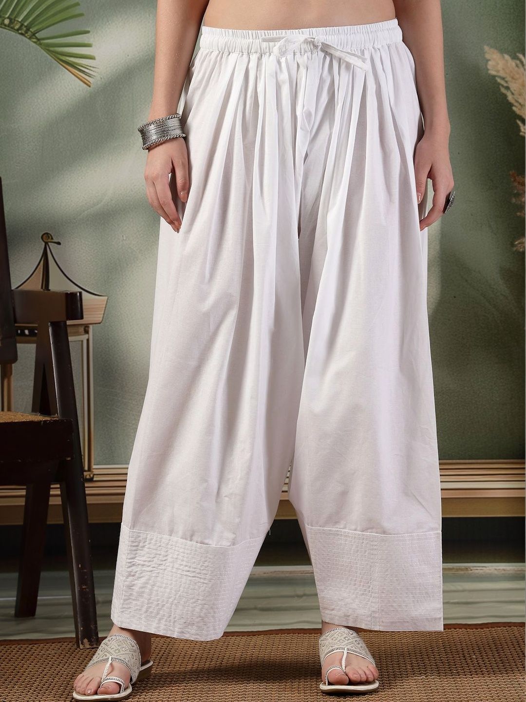 KALINI Women Loose Fit Cotton Salwar-picture-10