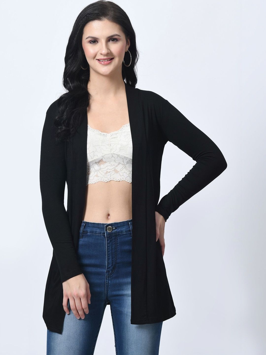 RAYWARE Women Longline Shrug-picture-31