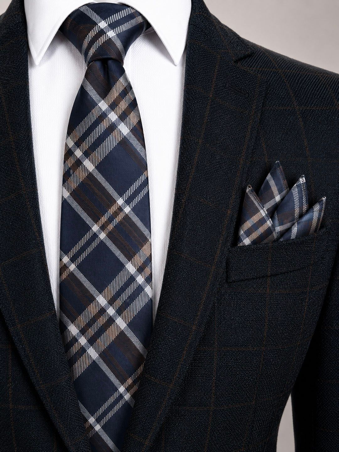 Cazzano Men Striped Skinny Tie-picture-20