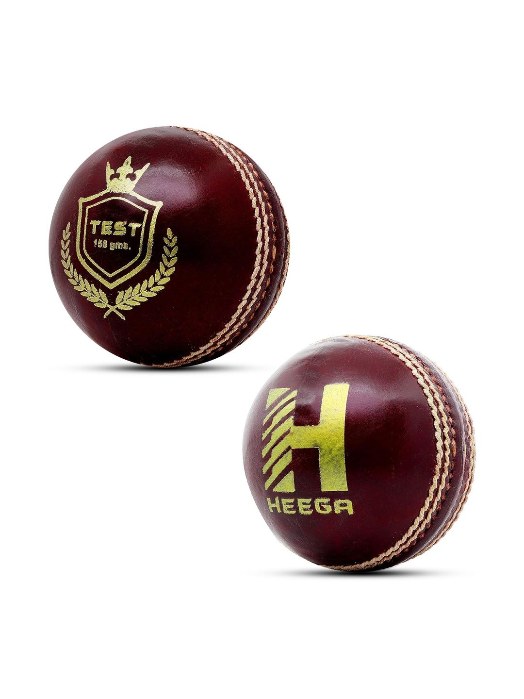 HEEGA Pack Of 2 Red Cricket Balls-image-1