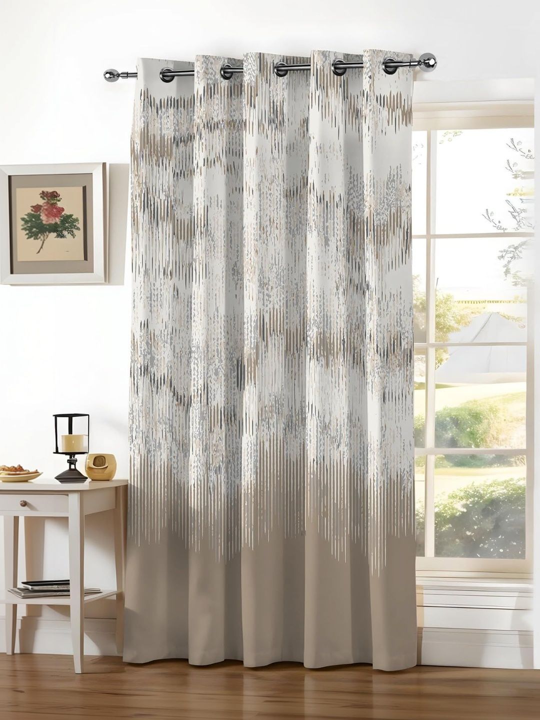 SIMPLYCURTAINS Camel Brown Black Out Window Curtain-image-47