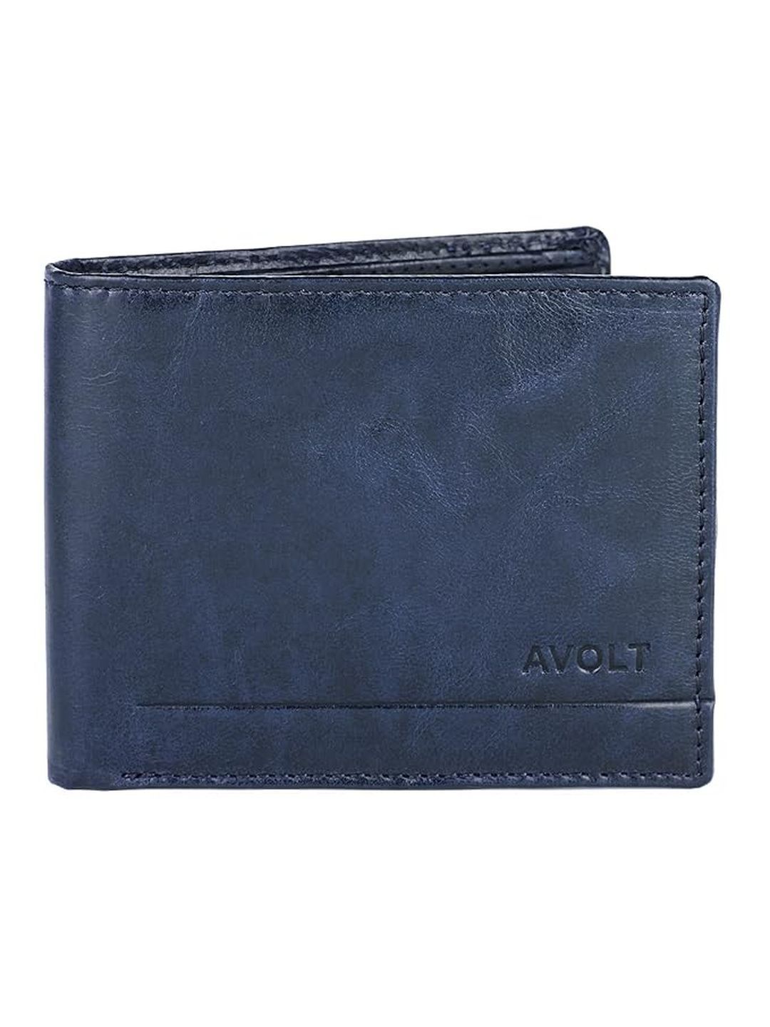 AVOLT Men Leather Two Fold Wallet-picture-3