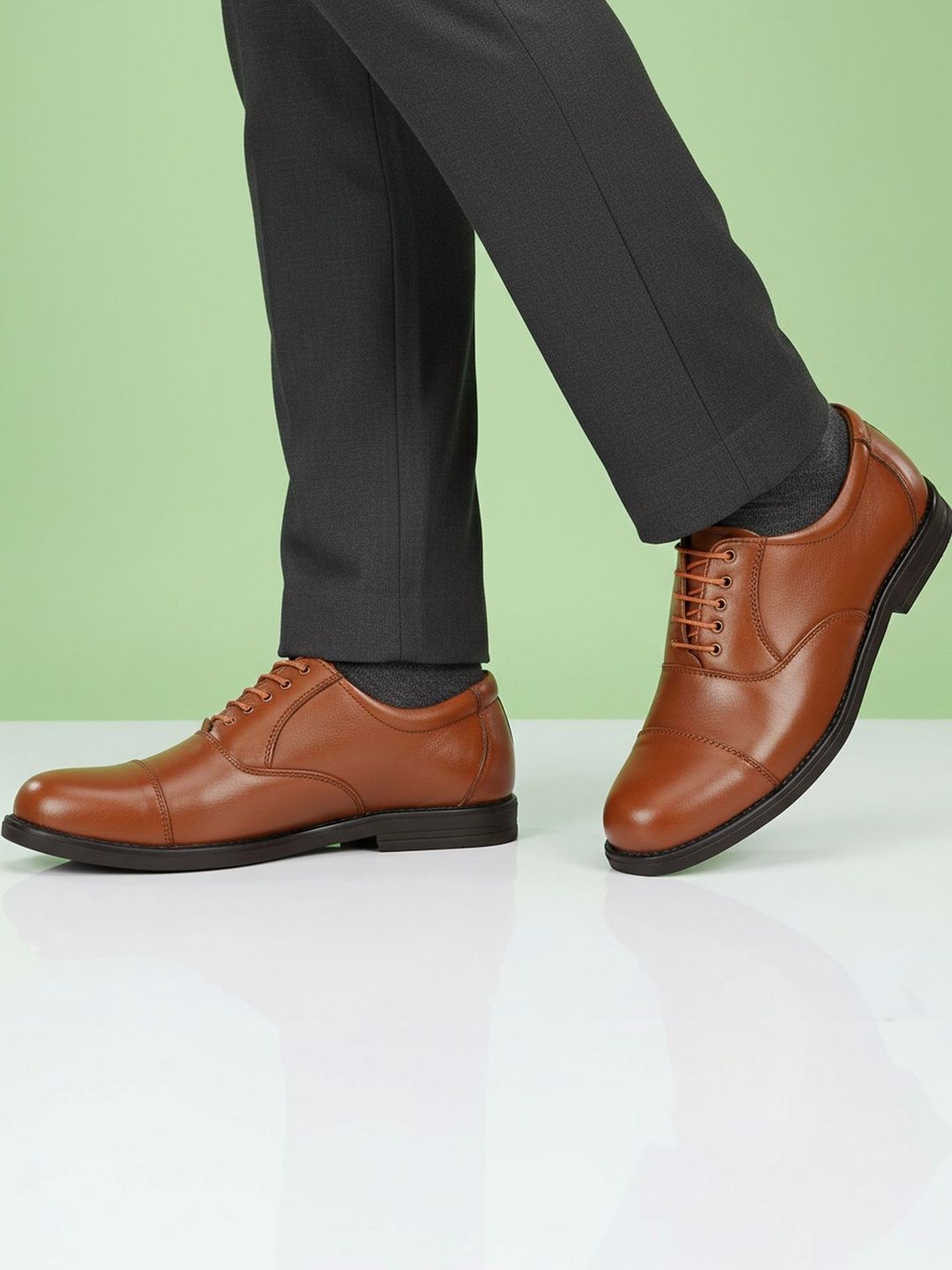 Vitoria Men Round Toe Lace-Ups Formal Oxfords-picture-26
