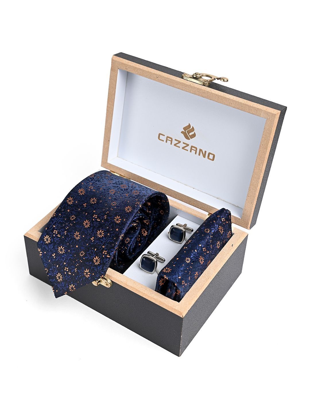 Cazzano Men Printed Ties & Cufflinks-picture-41