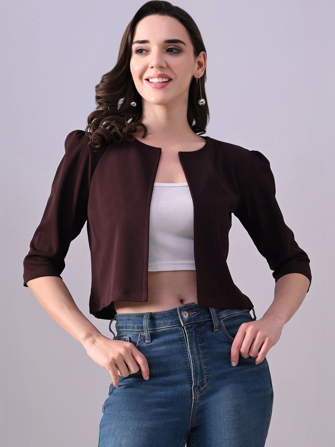 RAYWARE Women Crop Shrug-picture-27