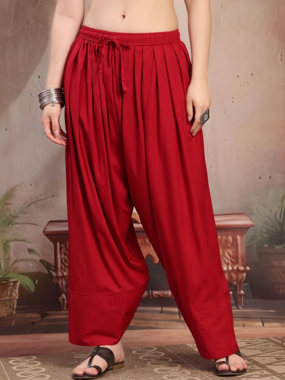 KALINI Women Loose Fit Viscose Rayon Salwar-picture-15