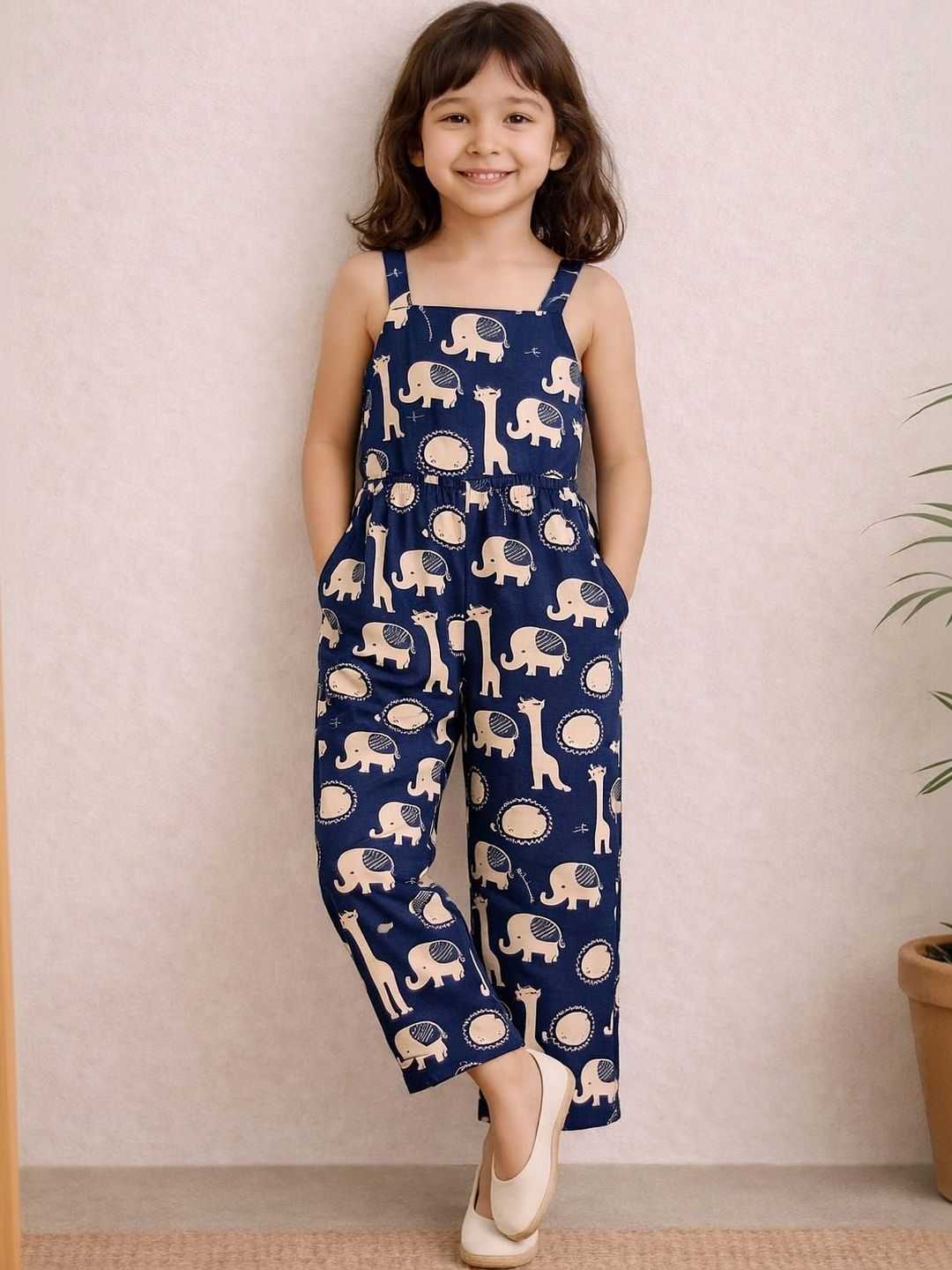 Urban Birdie Girls Printed Jumpsuit-picture-25