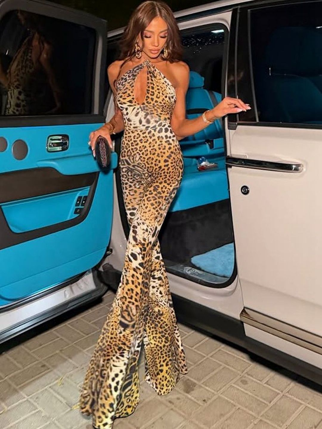 LULU & SKY Halter Neck Printed Jumpsuit-picture-20