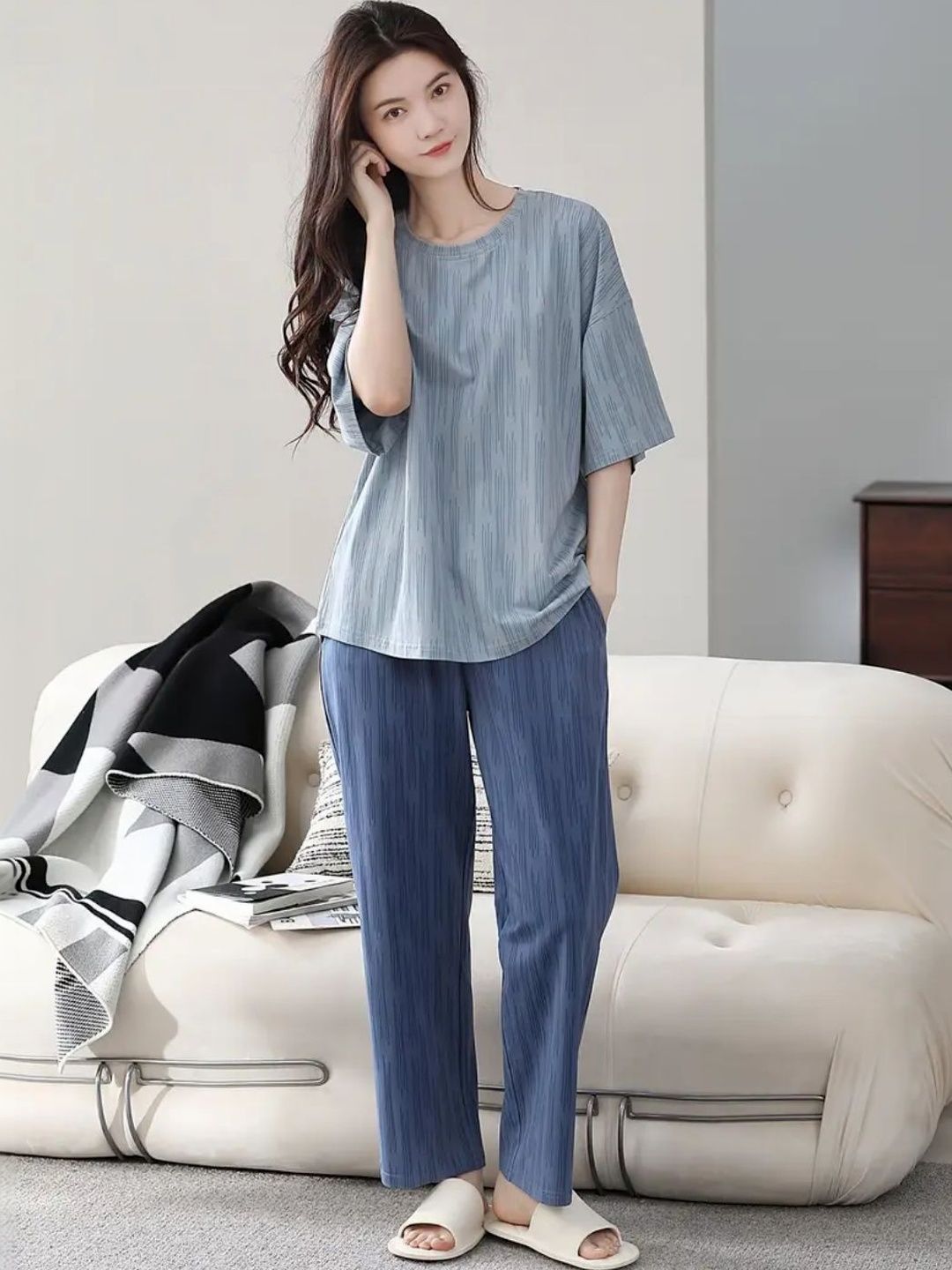 ETC Women Printed Night suit-picture-10
