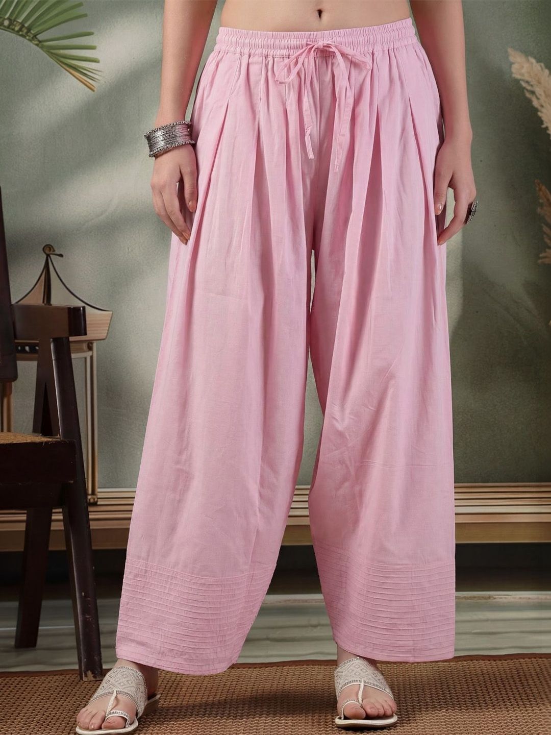 KALINI Women Loose Fit Cotton Salwar-image-28