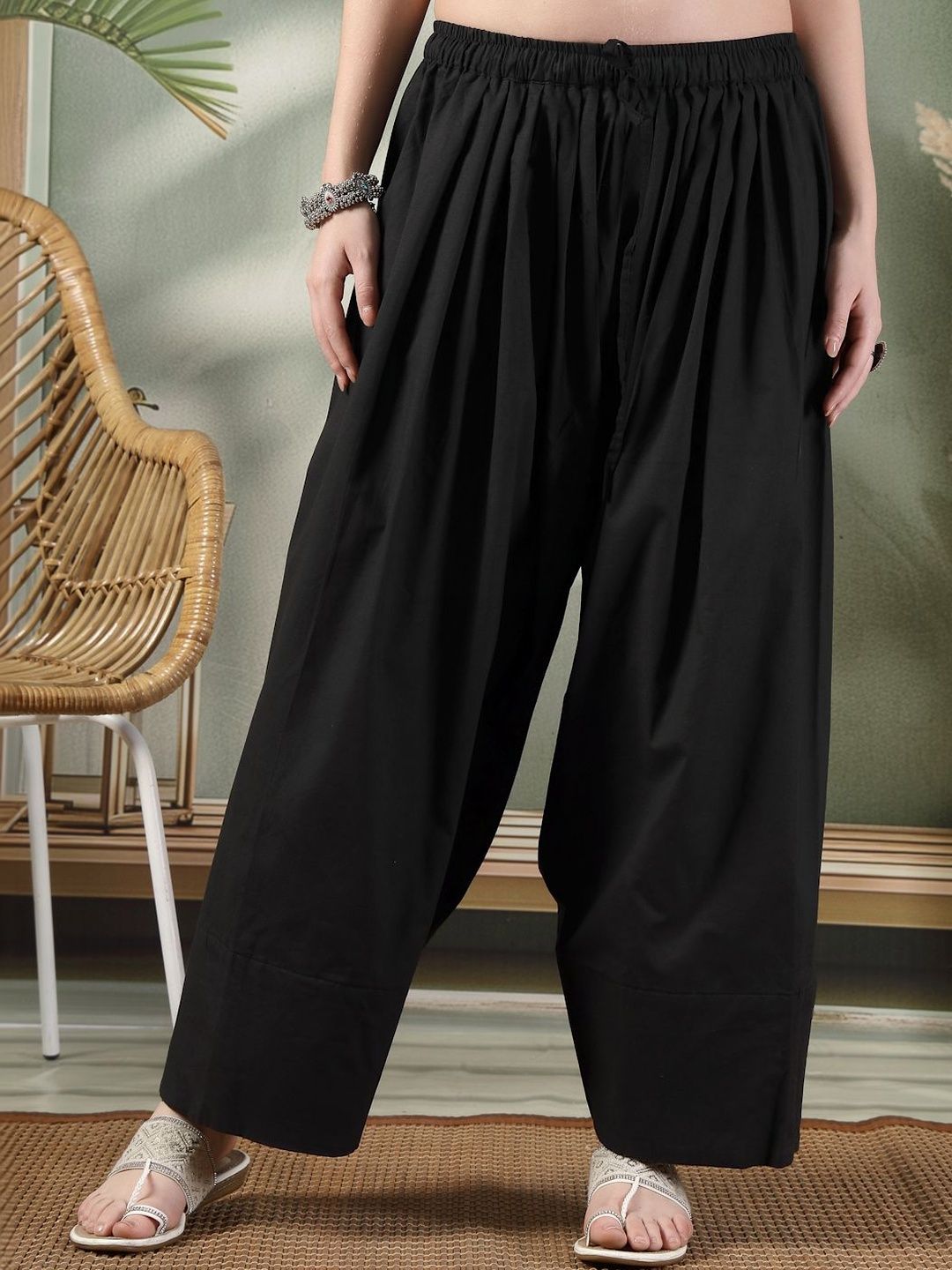 KALINI Women Loose Fit Cotton Salwar-picture-36