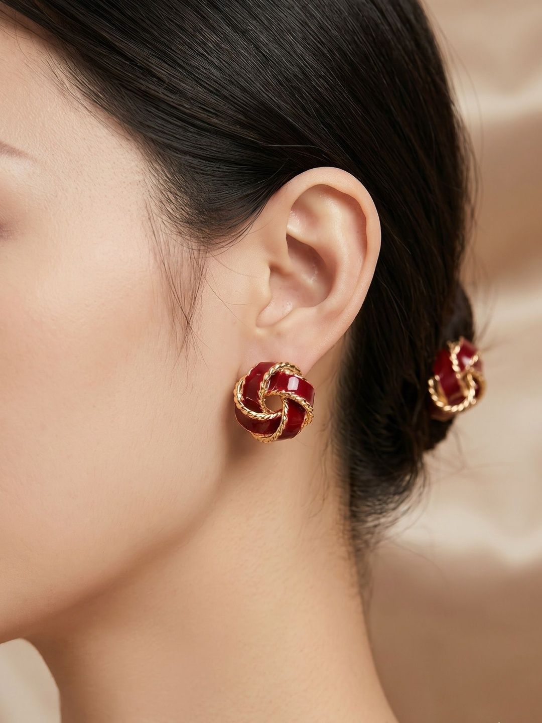 SZN Circular Studs Earrings-picture-27