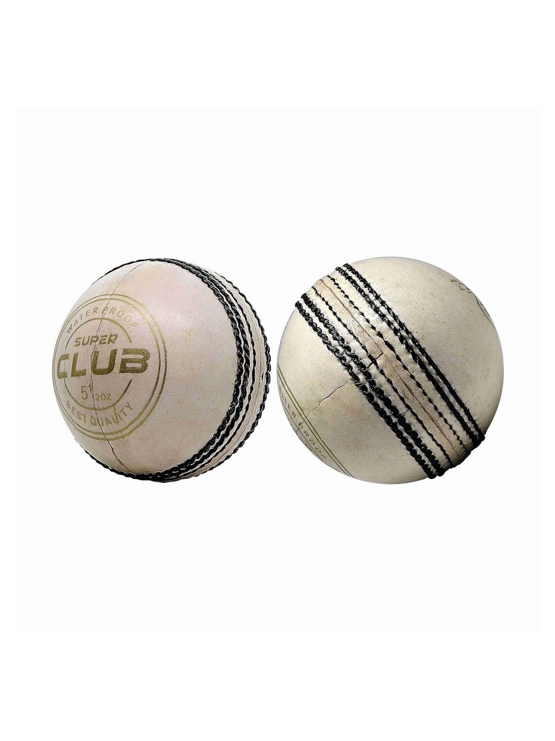 HEEGA Pack of 2 Super Club White Cricket Balls-picture-48