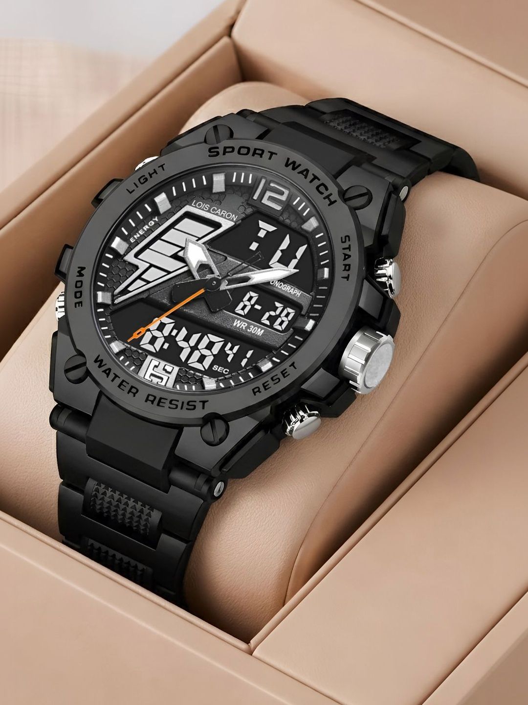 LOIS CARON Men Dial & Straps Analogue and Digital Chronograph Watch LCDA8023-image-44