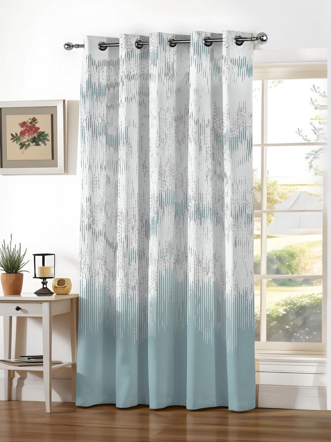 SIMPLYCURTAINS Sea Green Black Out Window Curtain-image-31
