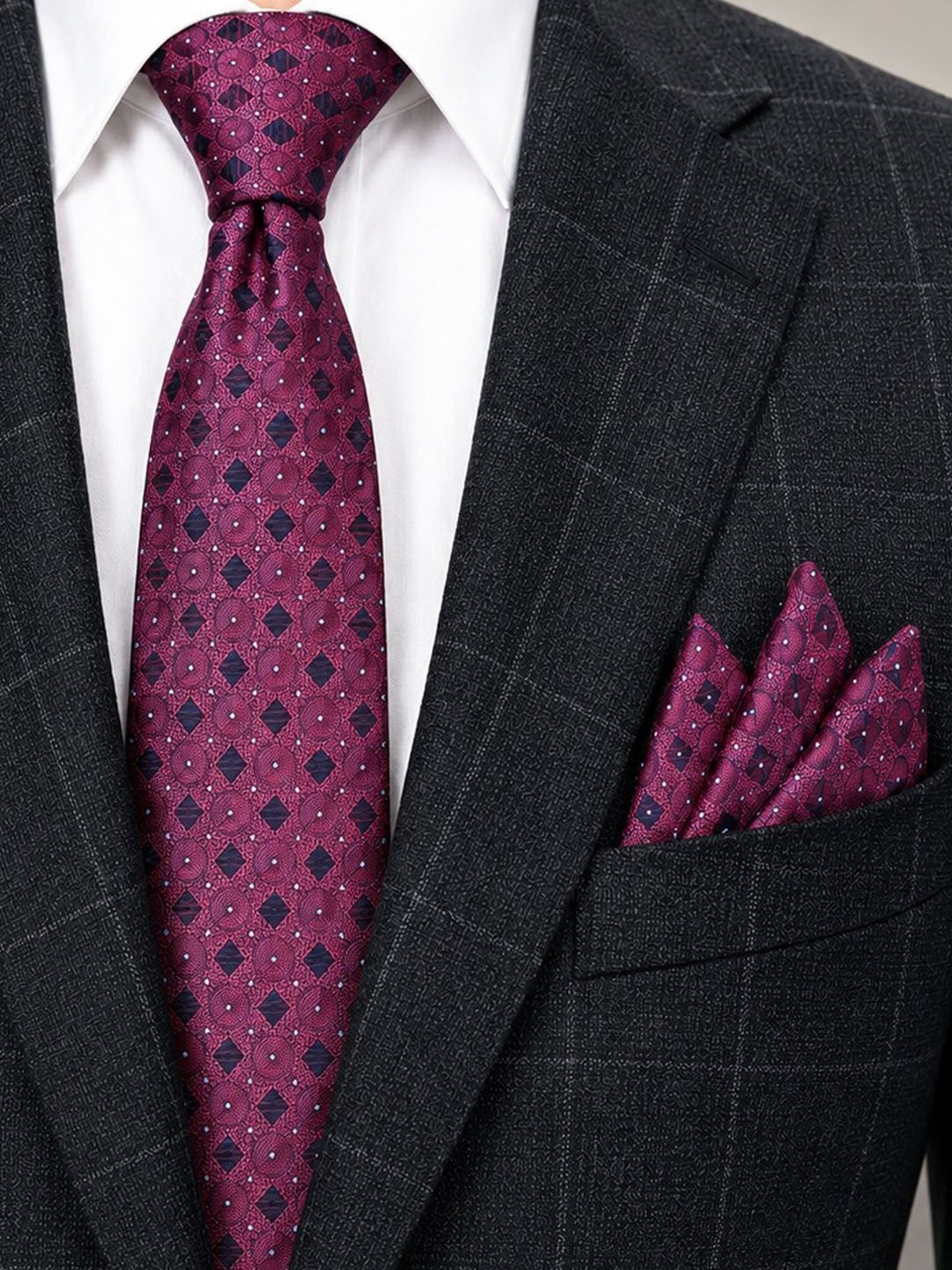 Cazzano Men Printed Skinny Tie-picture-33