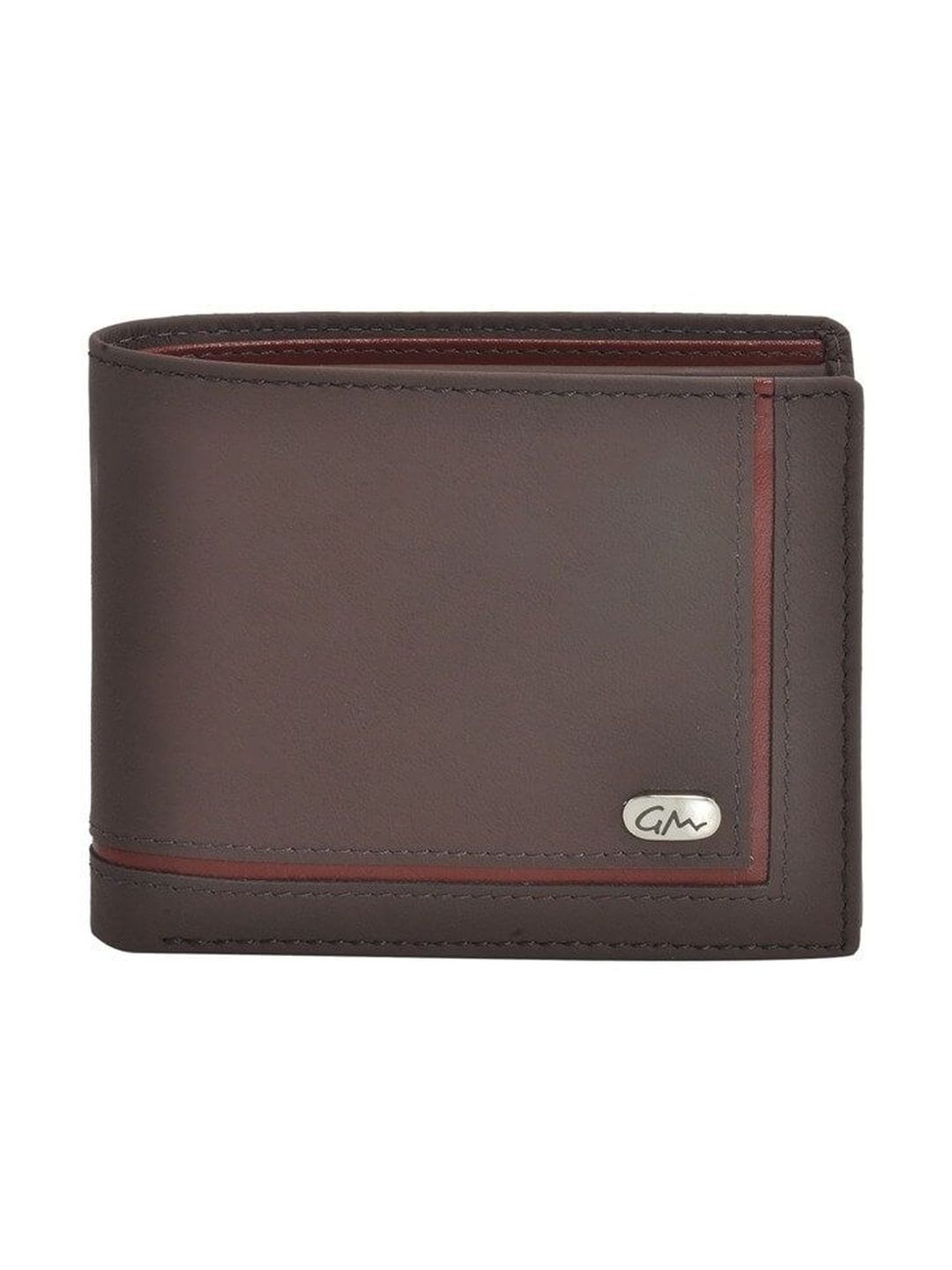Gentleman Men Leather Two Fold Wallet with Micro SD Card Holder-picture-21