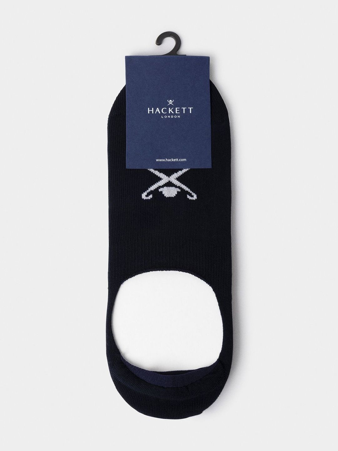 HACKETT LONDON Men Pack of 2 Cotton Patterned Shoe Liners Socks-picture-42