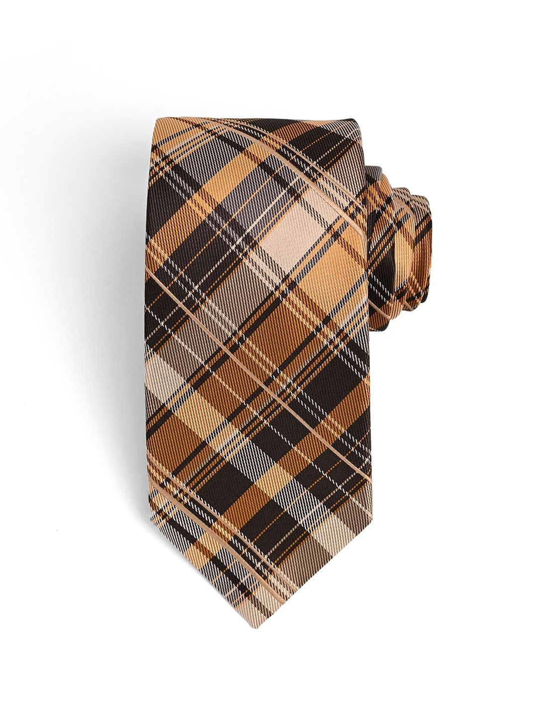 Cazzano Men Checked Skinny Tie-picture-32