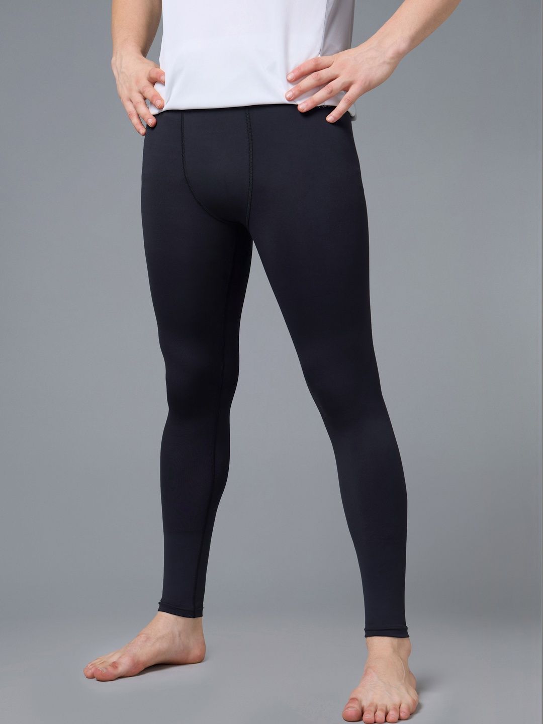 Technosport 4-Way Stretch Moisture-Wicking Quick Dry Compression Tights-image-2