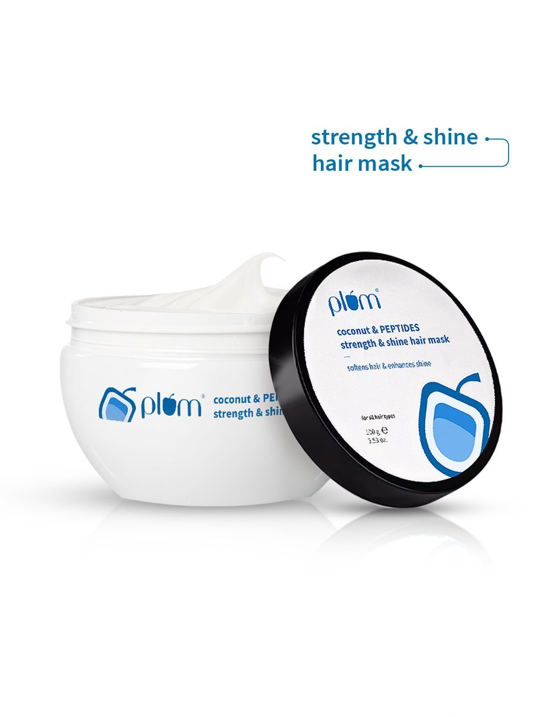 Plum Coconut Milk & Peptides Hair Mask- 100 g-picture-18