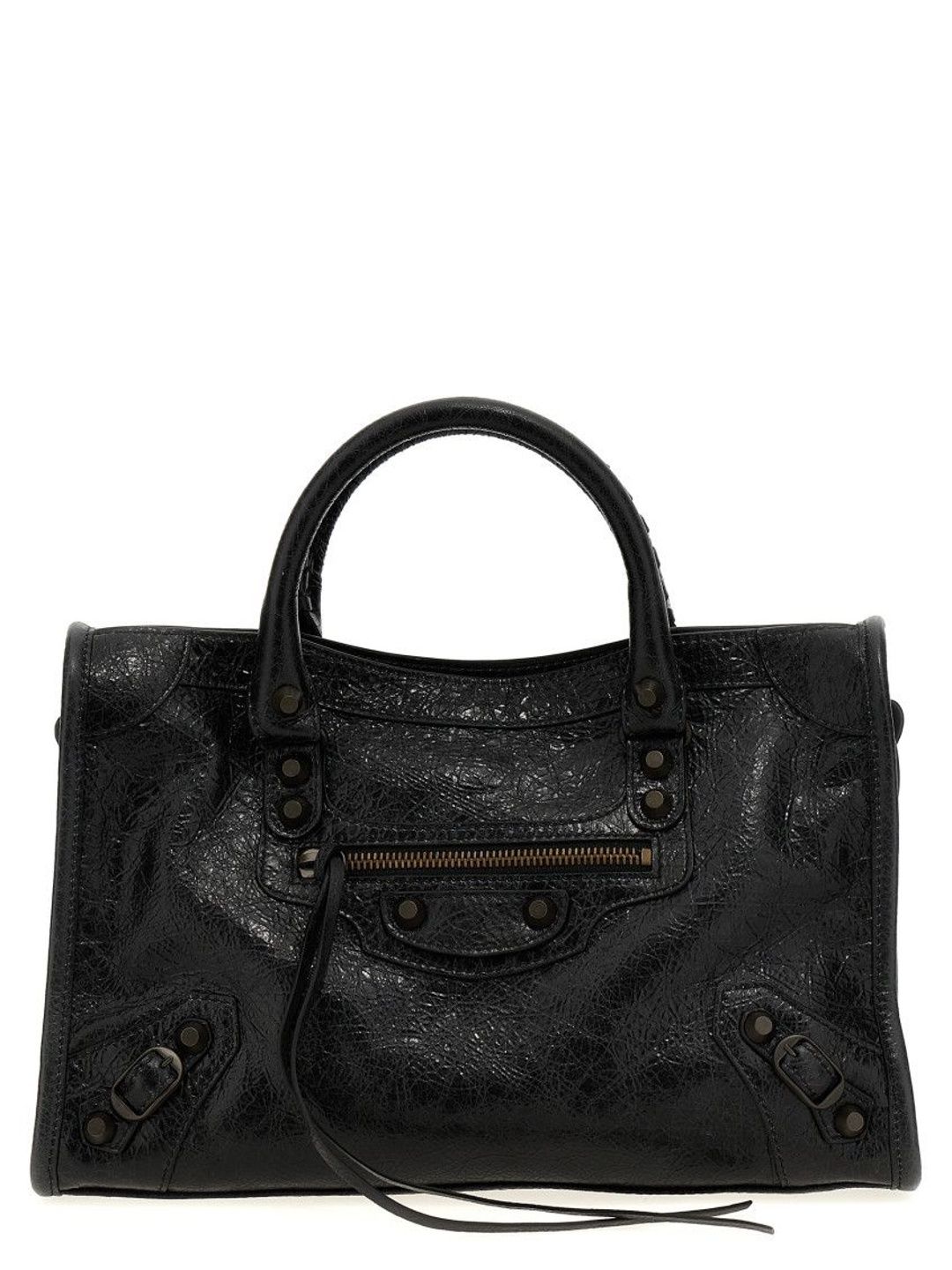 balenciaga Black Le City Bag Small Satchel-picture-52