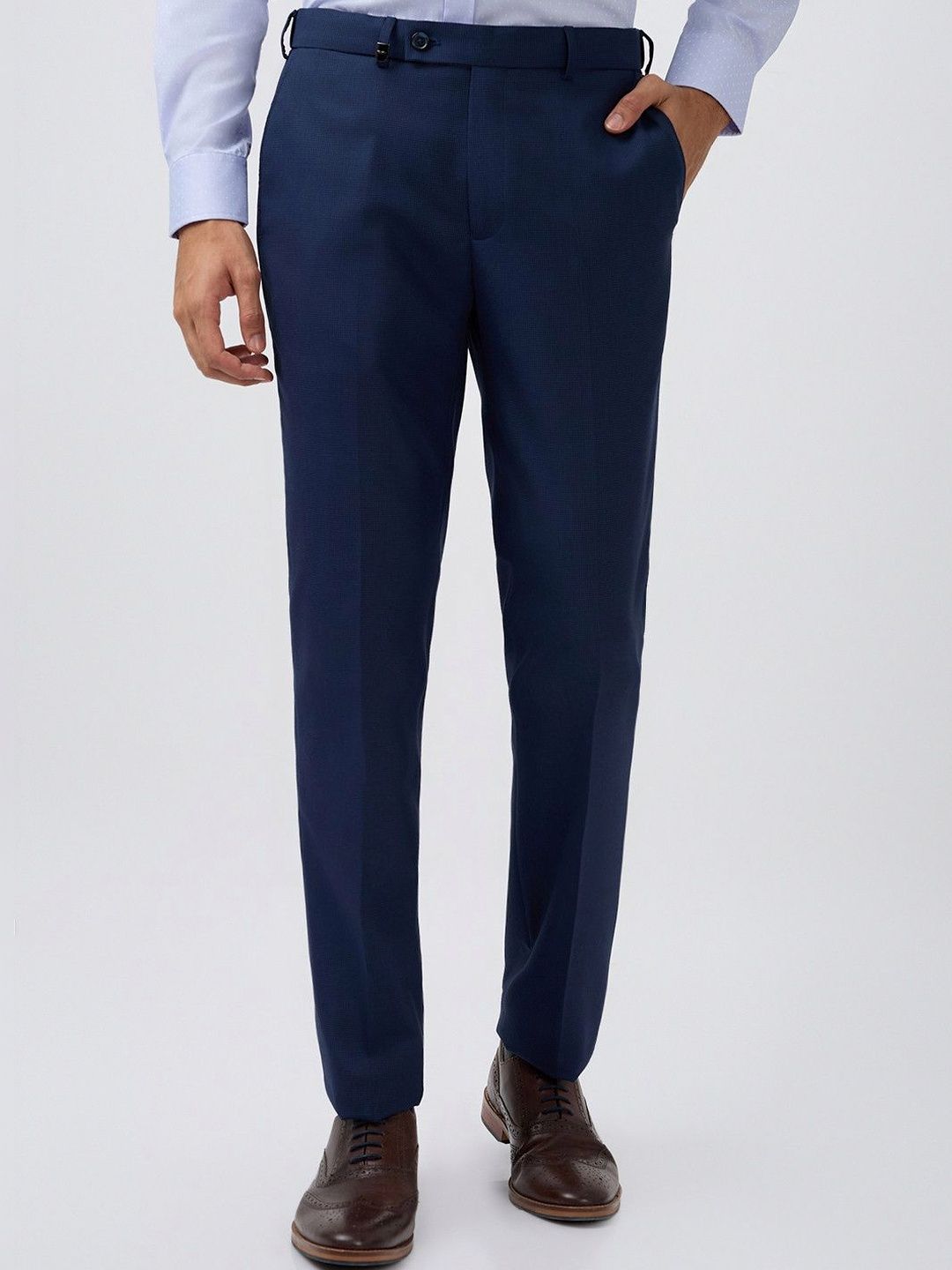 Park Avenue Men Slim Fit Trousers-picture-28