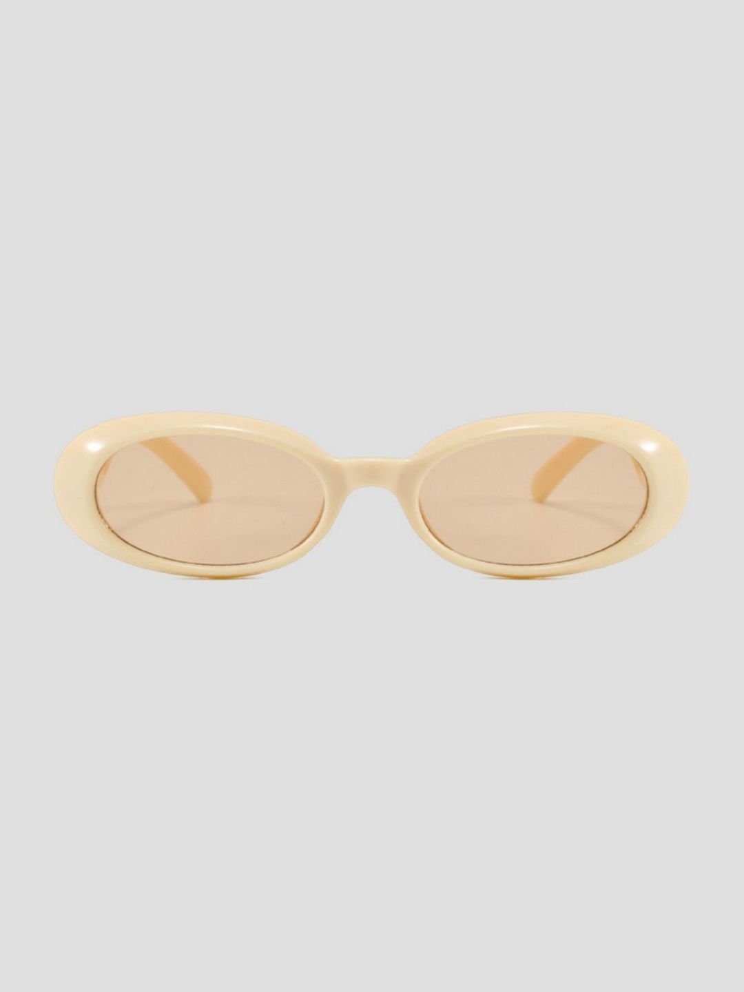 LULU & SKY Women Brown Lens & Yellow Oval Sunglasses with-image-23