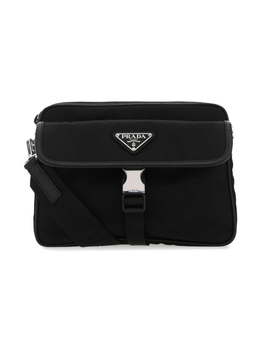 Prada Black nylon crossbody bag-image-43