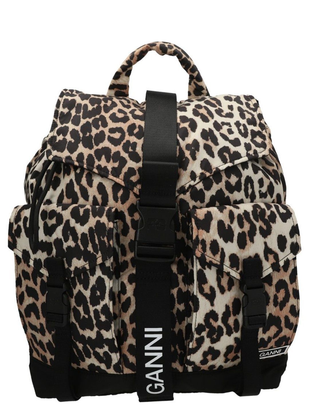 ganni Leopard Print Tech Backpack-picture-15