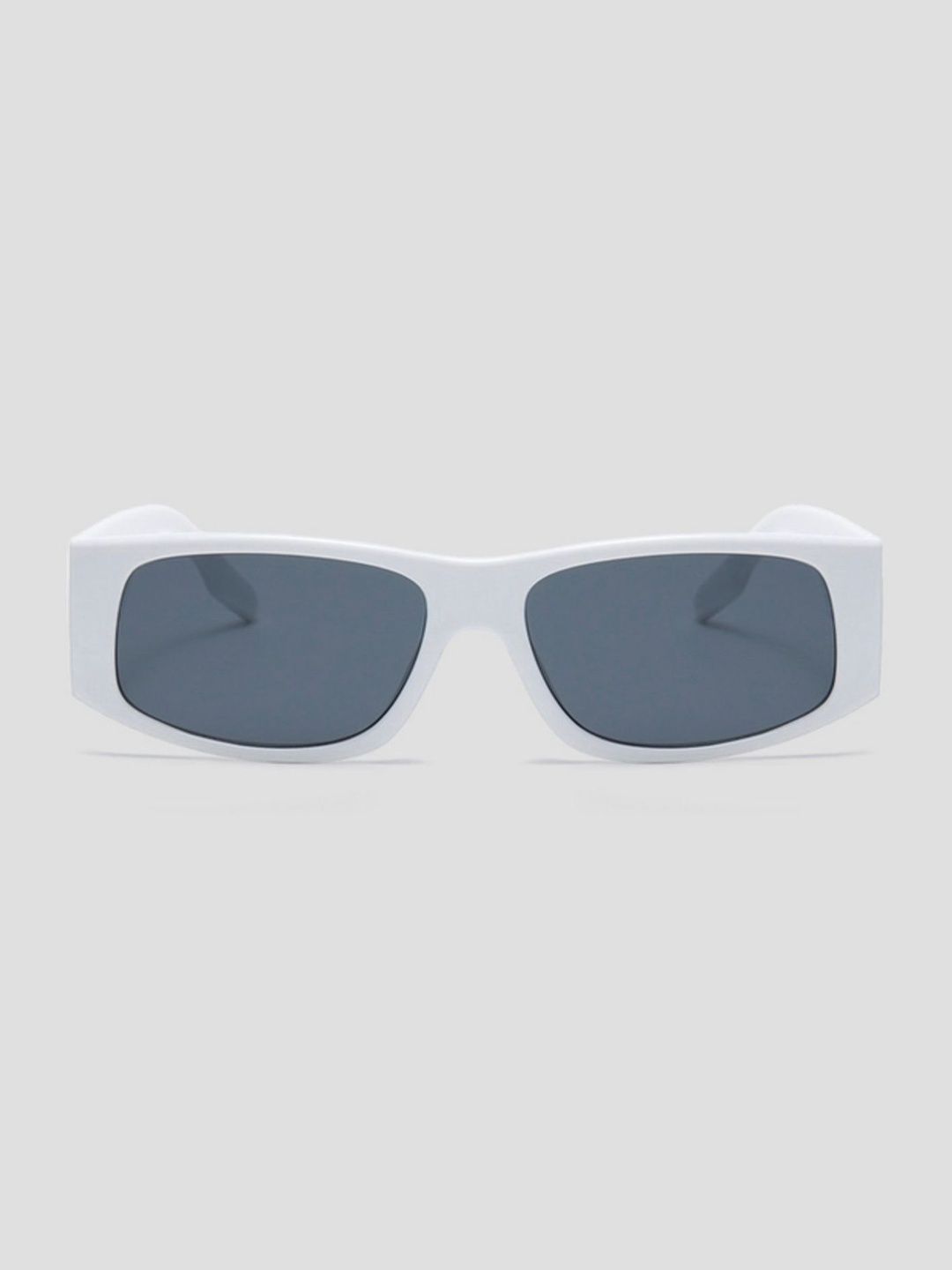 LULU & SKY Women Grey Lens & White Rectangle Sunglasses with-image-47