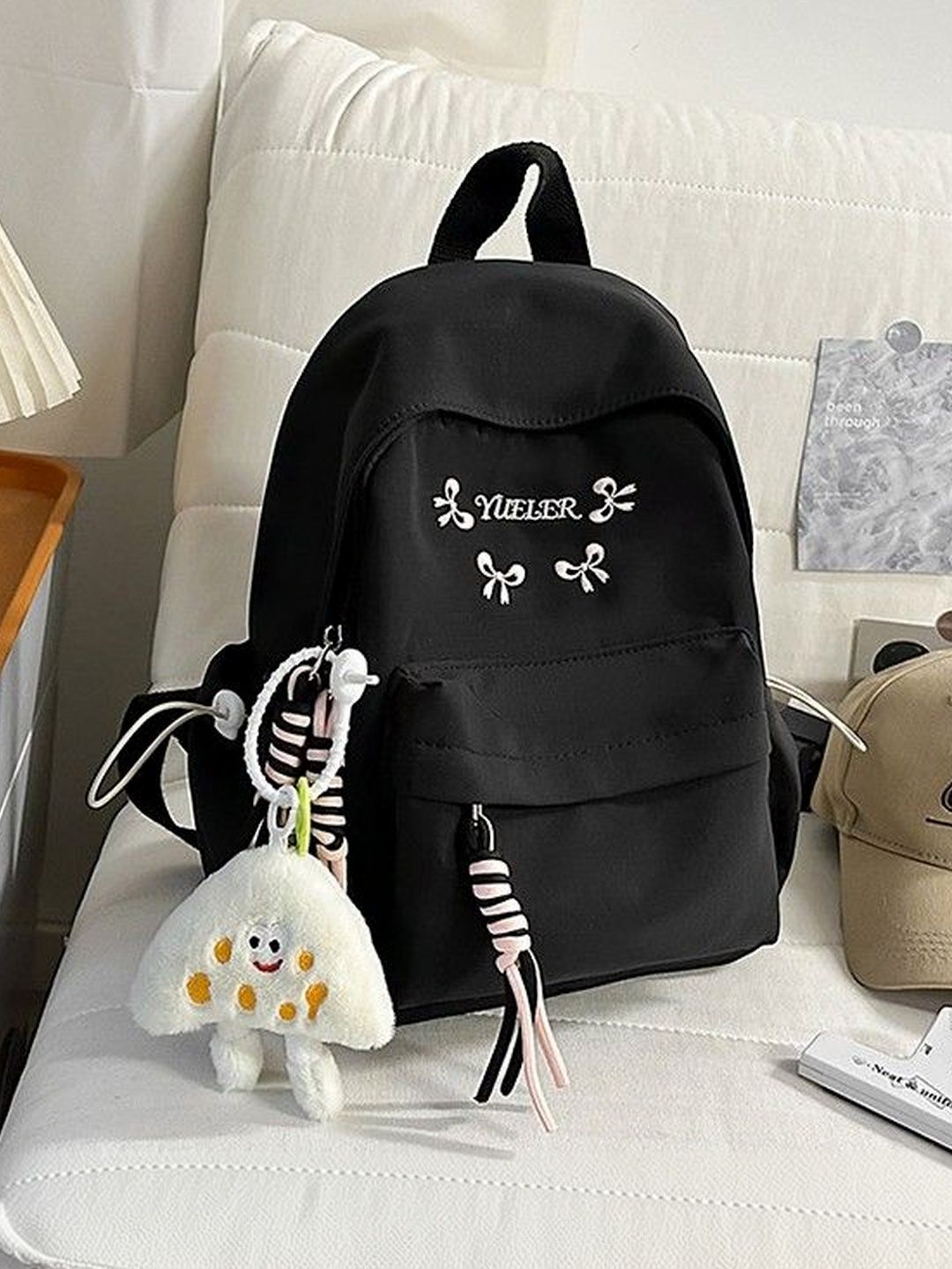 CORSICA Women Brand Logo Applique Backpack-picture-16