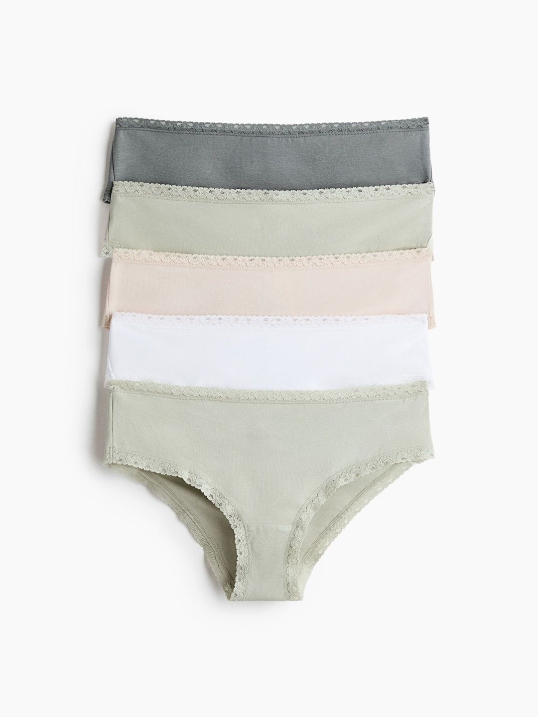 H&M 5 Pack Cotton Hipster Briefs-picture-45