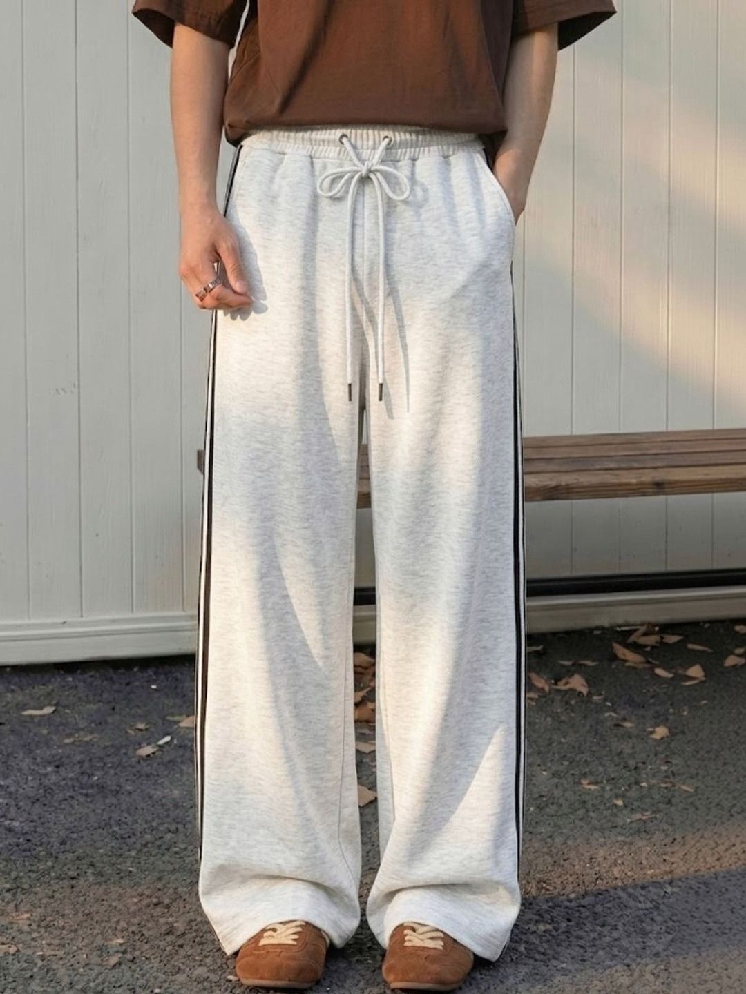 Imsa Moda Men Baggy Striped Track Pants-picture-17
