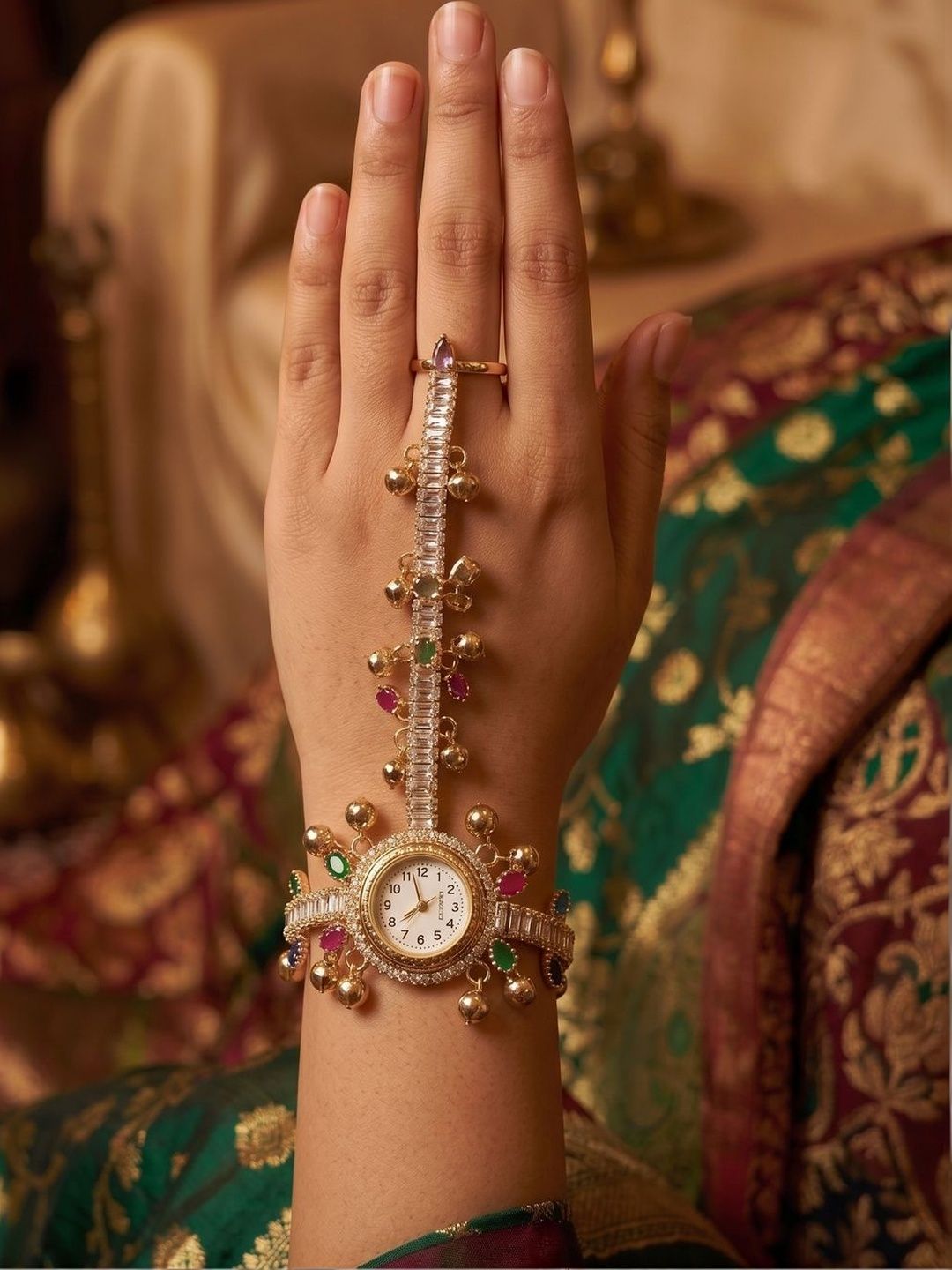 SZN Women Gold-Plated Multistrand Bracelet-picture-22