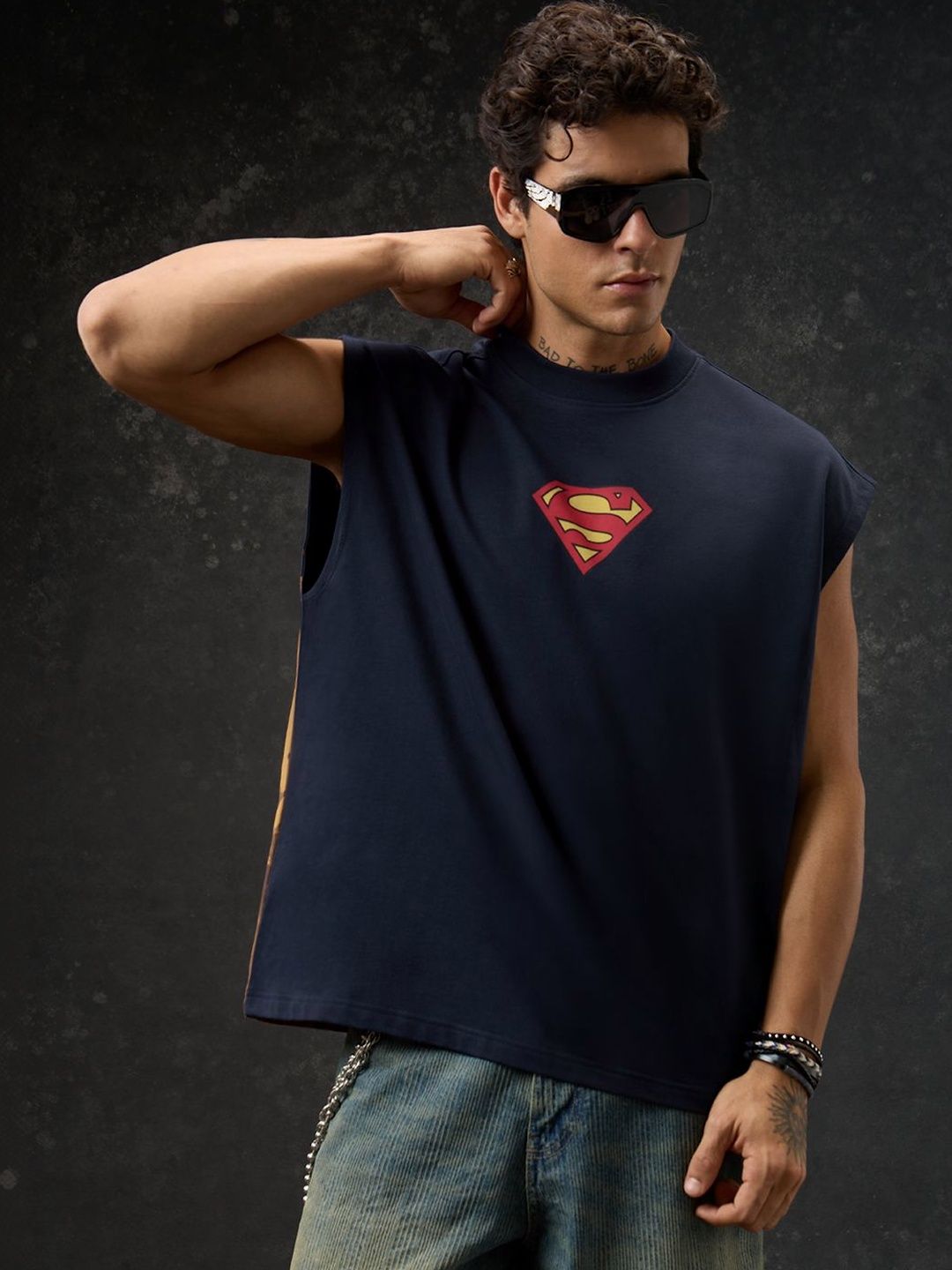 The Souled Store Printed Assorted Cotton Blend Tank-image-24