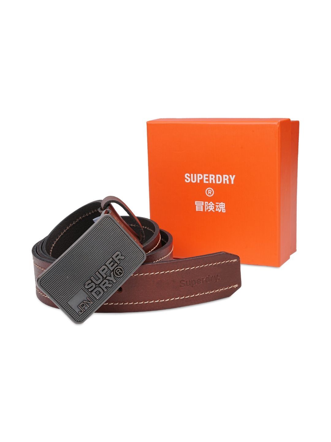 Superdry Men Leather Belt-image-43