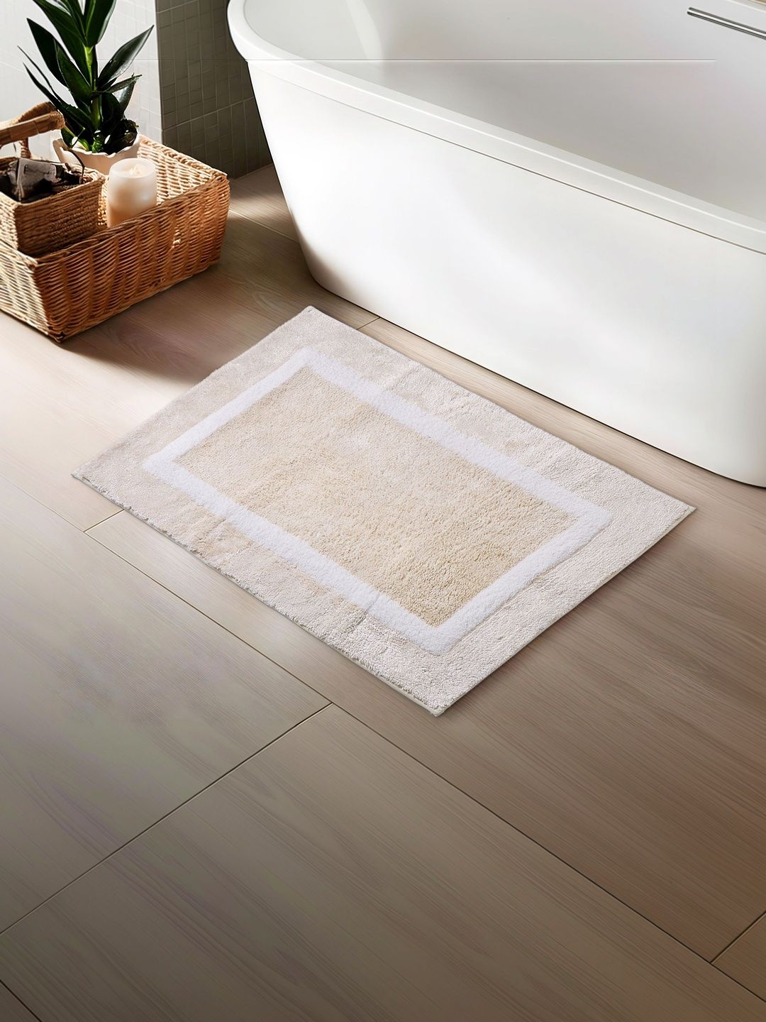 Home Centre Off-White Anti-Slip Bath Rug-image-18