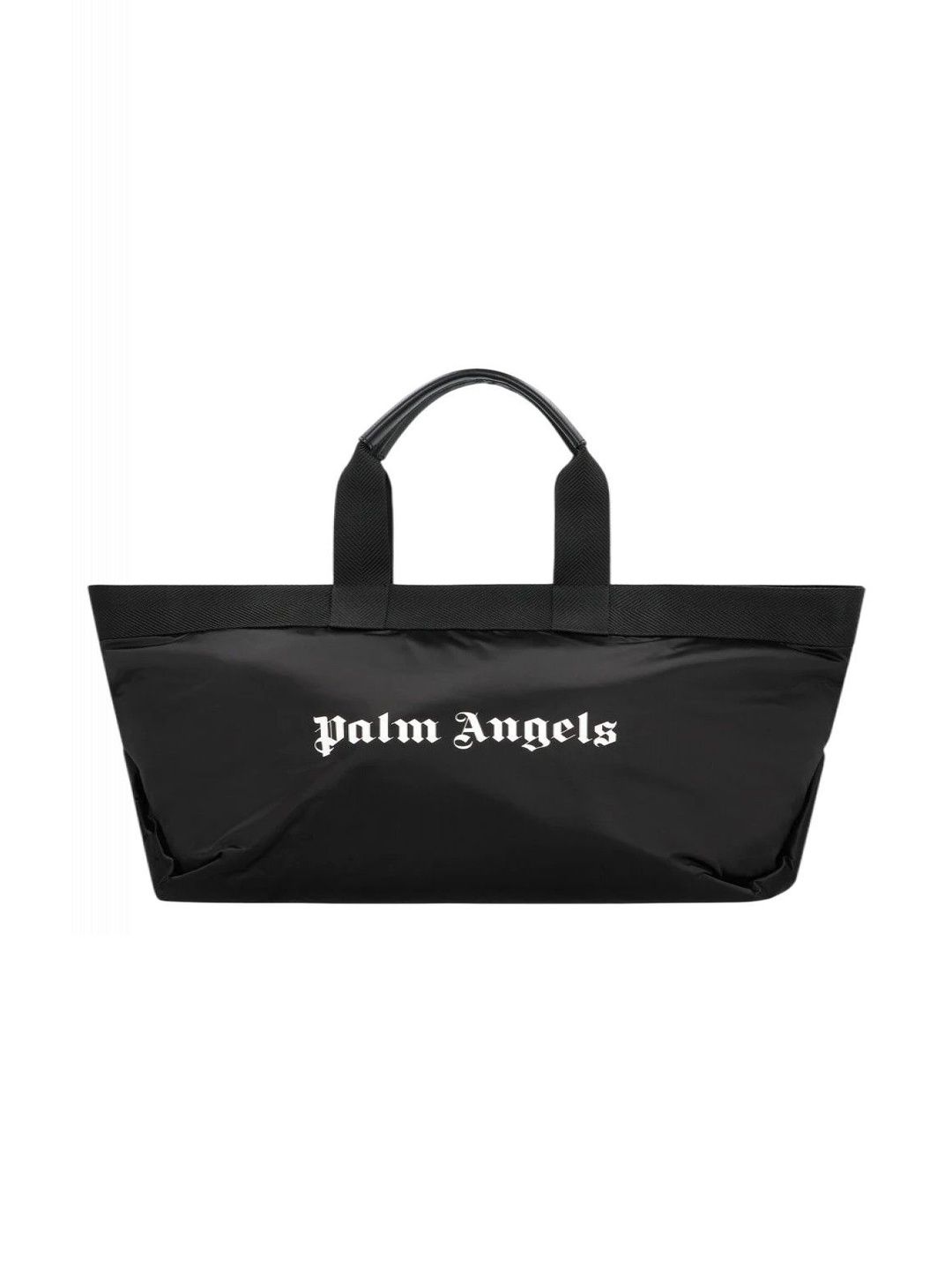 Palm Angels Black Logo Large Tote-image-35