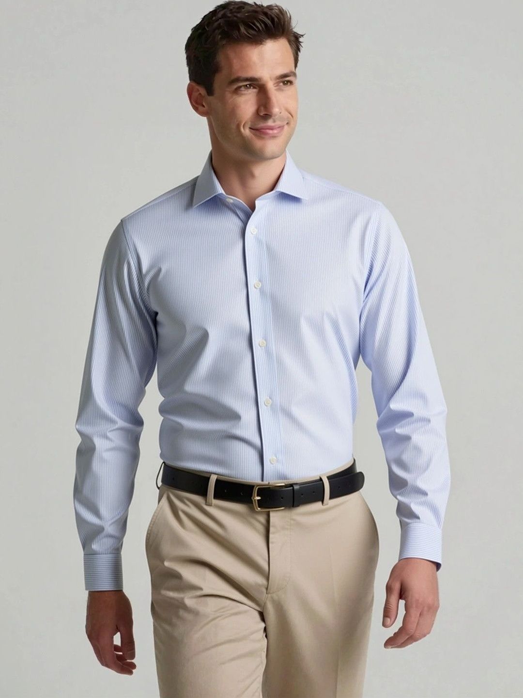 Camicissima Men Slim Fit Striped Formal Shirt-picture-31