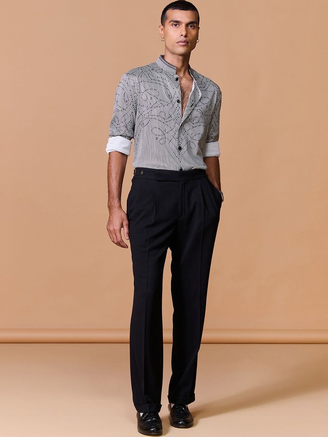 S&N by Shantnu Nikhil Men Classic Printed Casual Shirt-picture-35