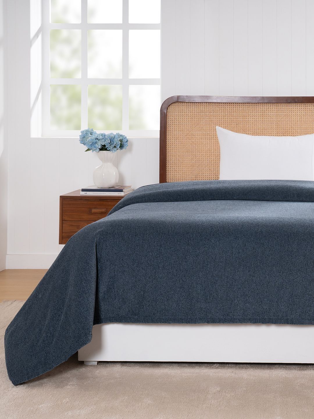 MASPAR Blue 310 GSM Single Bed Covers-image-42