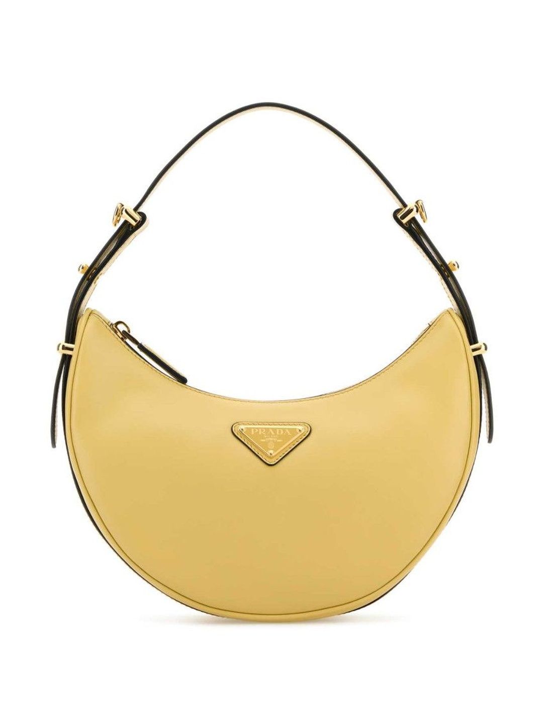 Prada Pastel yellow leather Arqu handbag-image-10