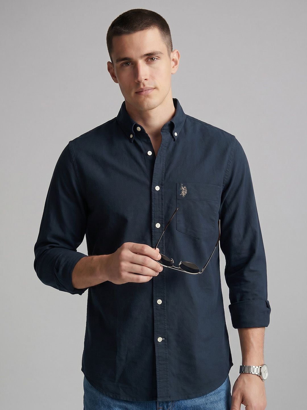U.S. Polo Assn. Men Tailored Fit Casual Shirt-picture-10