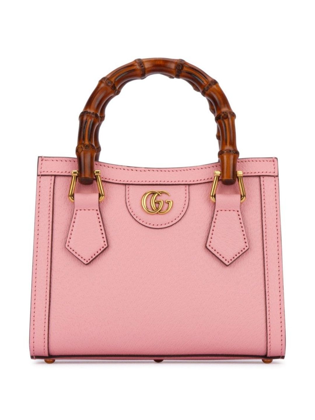 Gucci Light Pink logo-plaque Satchel-picture-27