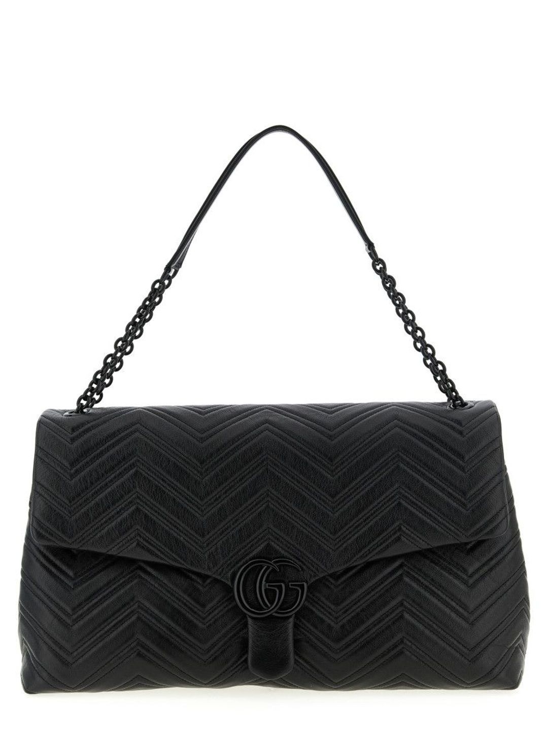 Gucci Black GG Marmont Large Shoulder Bag-picture-20