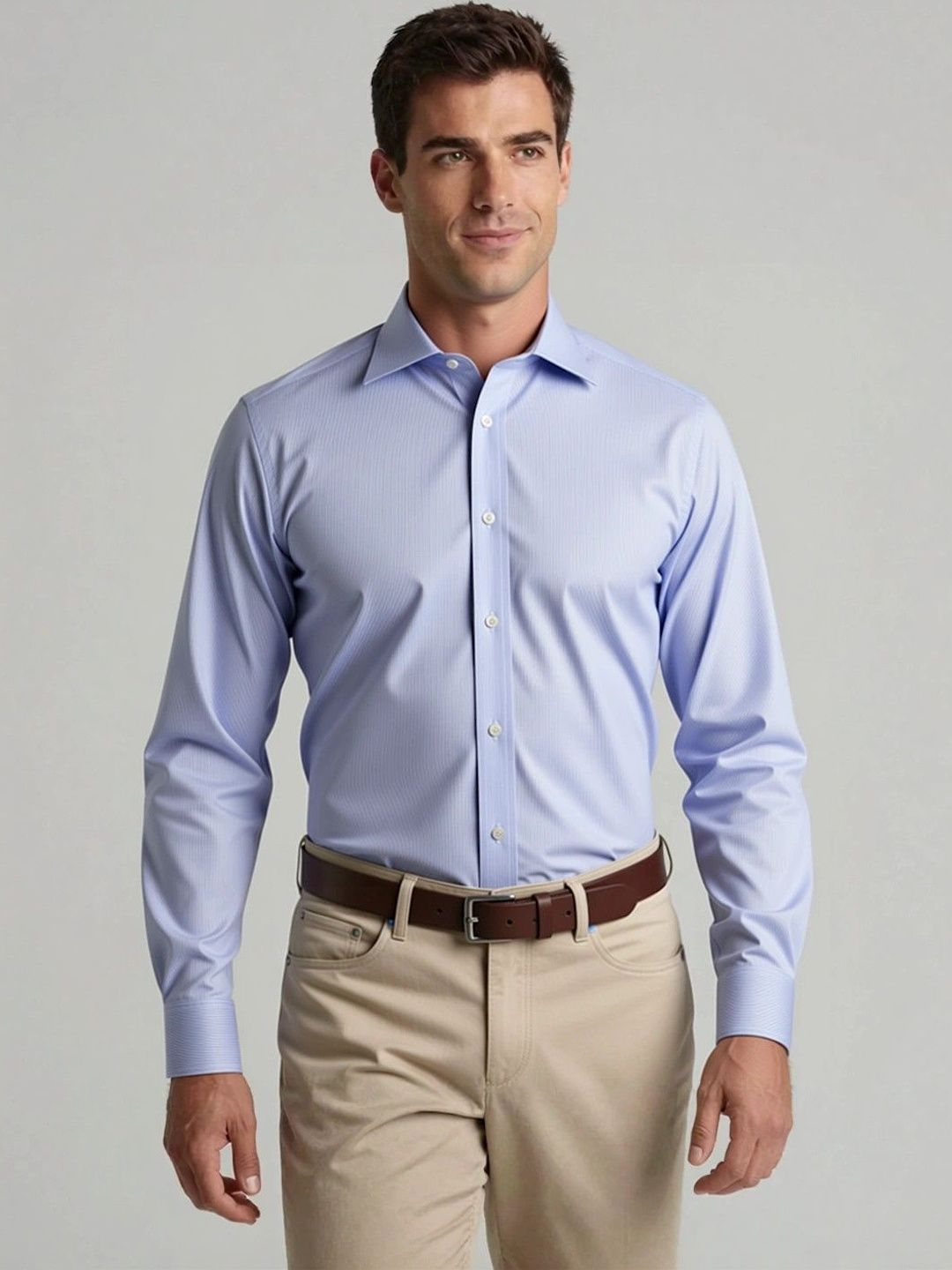 Camicissima Men Pinstripes Striped Formal Shirt-picture-36